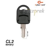 Mieszkaniowy 182 - klucz surowy - Cyber Lock CL2 łamany